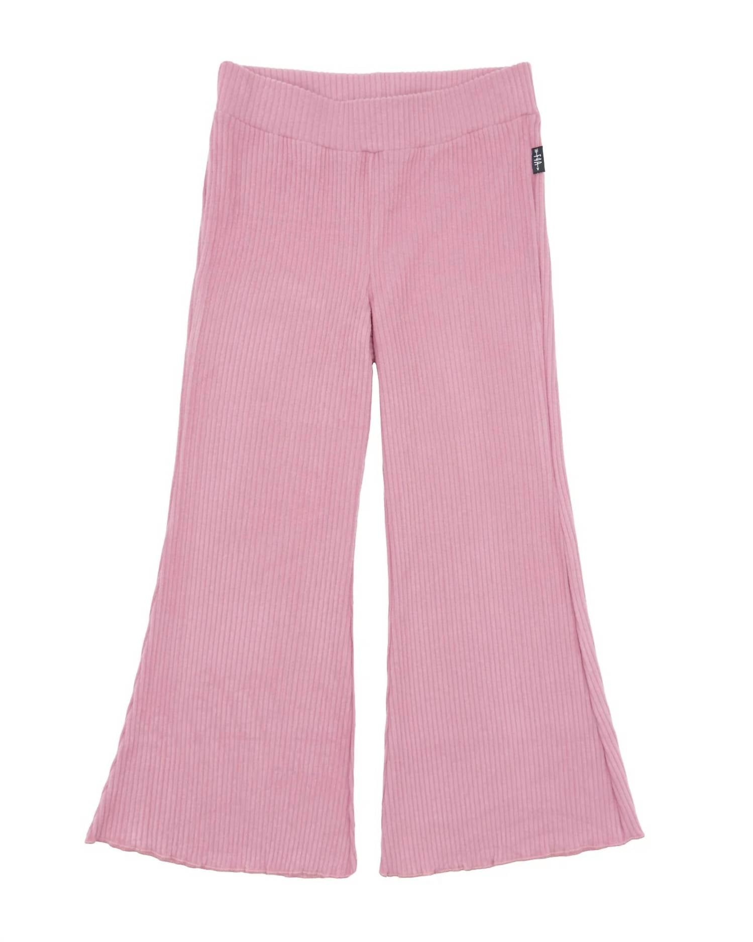 feather 4 arrow Girls Meadow Bell Bottom in misty mauve - kids' item - detail view