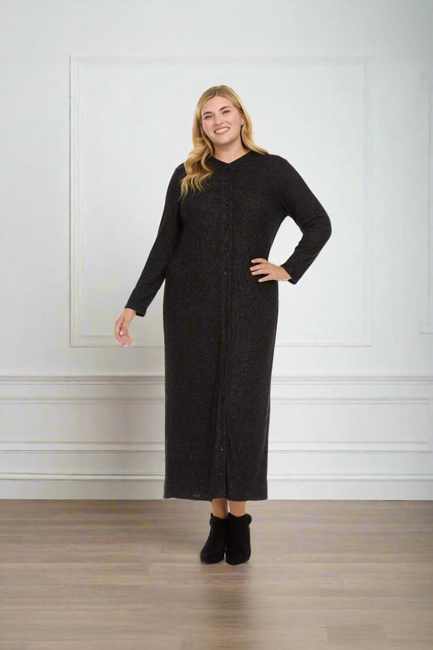 Japparel - Alexa Maxi Dress - Plus