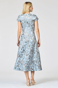 Sachin & Babi - Jackie Metallic Pleated Dress