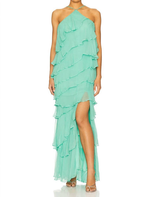 Amanda Uprichard - Posie Ruffle Maxi Dress