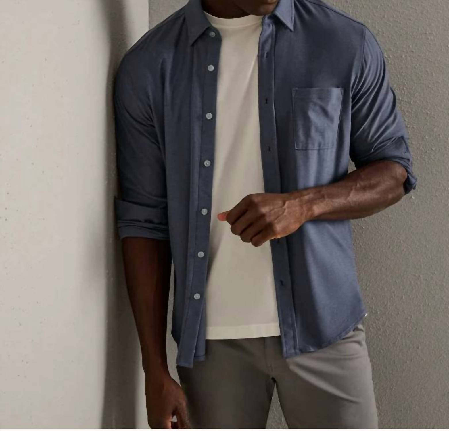 Rhone - Long Sleeve Button Up Shirt