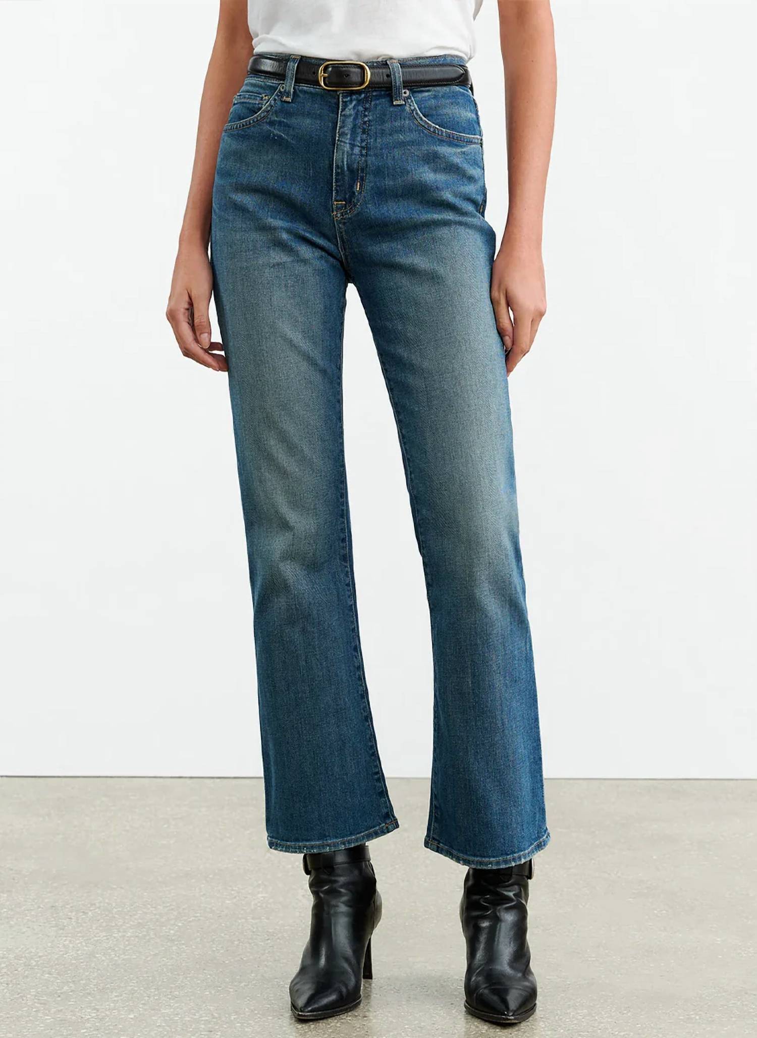 Nili Lotan - Mid-rise Boot Cut Jean