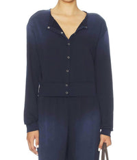 Michael Lauren - Novak Snap Front Sweatshirt