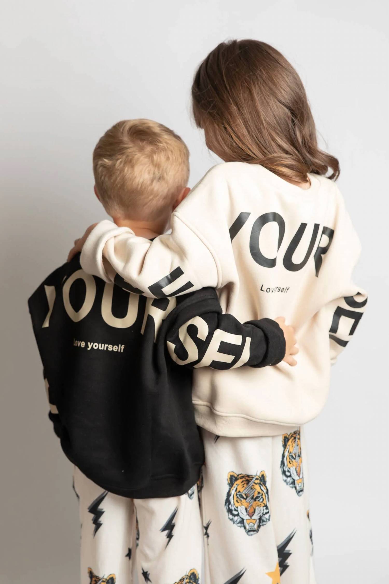 Jade By Jane - Kids Printed Oversized Be Yourself Sweatshirt