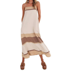 Mustard Seed - Desert Breeze Colorblock Maxi Dress