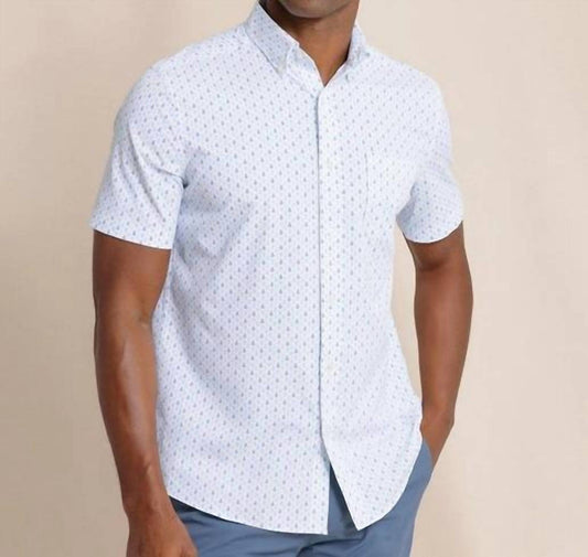 Southern Tide - Anchors Away Intercoastal Short Sleeve Sport Shirt