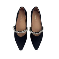 ALL BLACK Women's Royal Mary Jane Flat Shoe in black - women's flats - alternate view