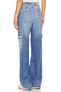 Ag Jeans - Gatina Wide Leg Cargo Jeans