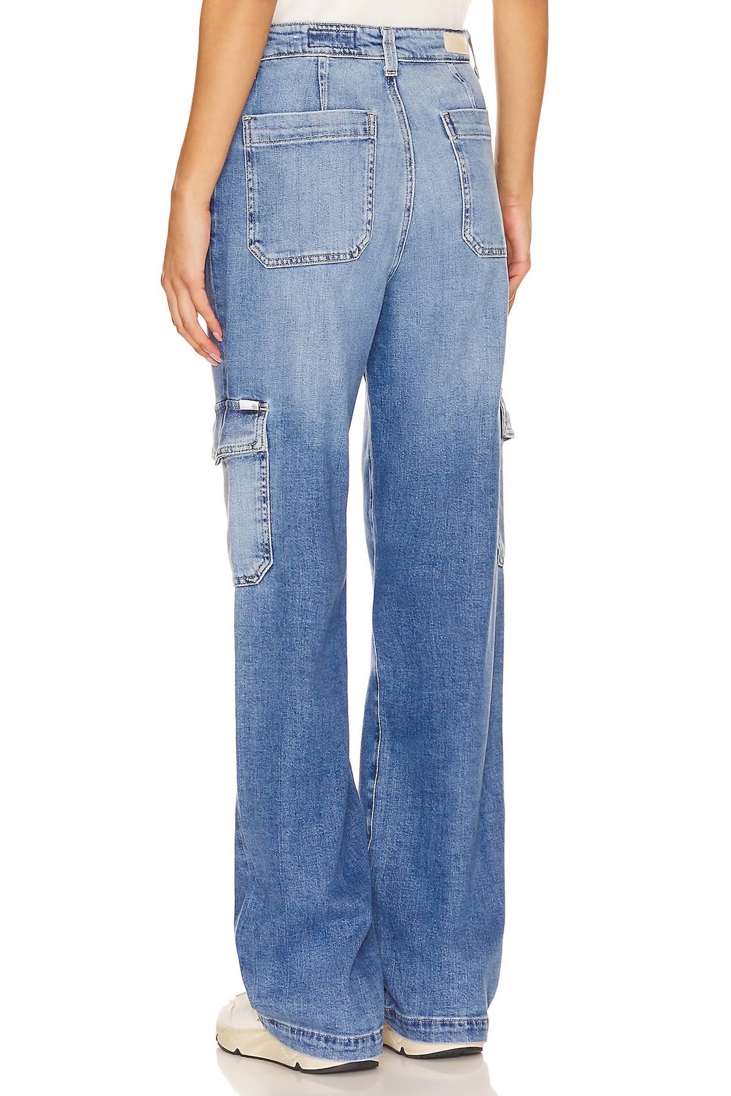 Ag Jeans - Gatina Wide Leg Cargo Jeans