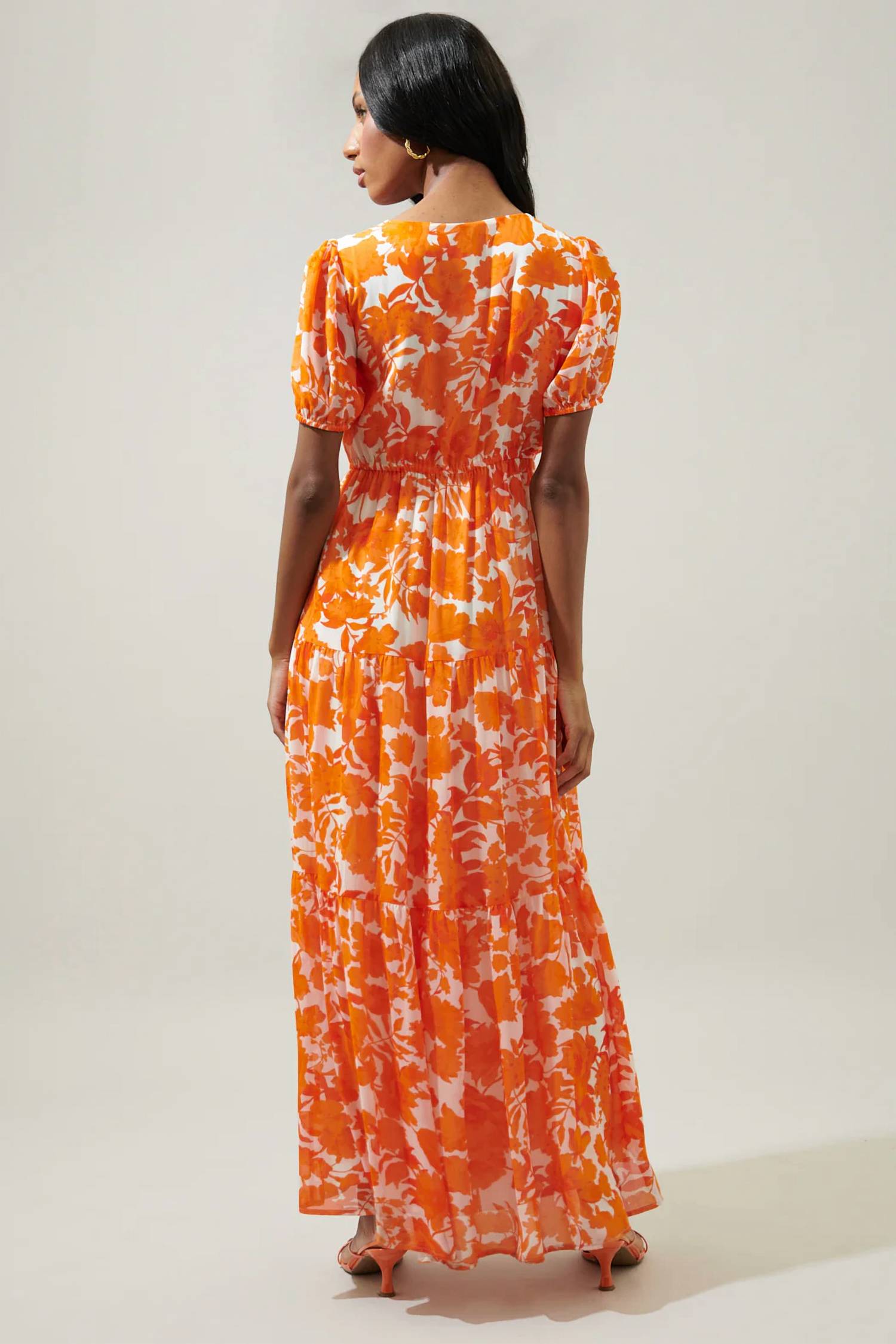 Sugarlips - Floral Monaco Tiered Maxi Dress