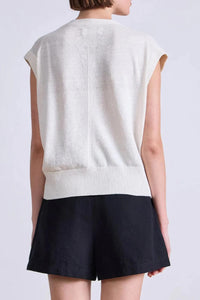 Apiece Apart - Fine Weight Cropped Vest