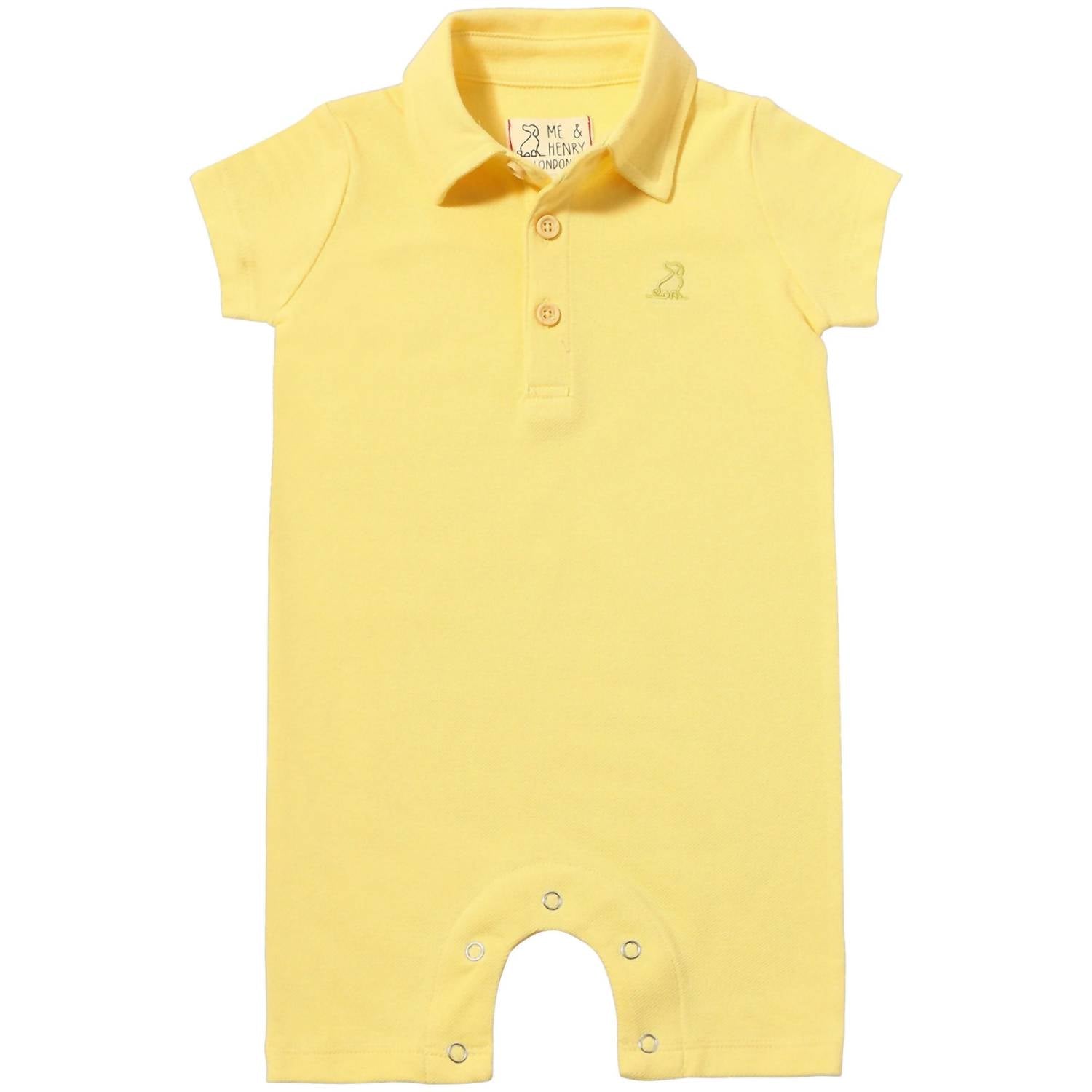 Me & Henry - Kid's Pique Polo Shortall
