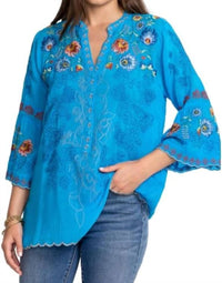 Johnny Was - Maverick Embroidered Blouse
