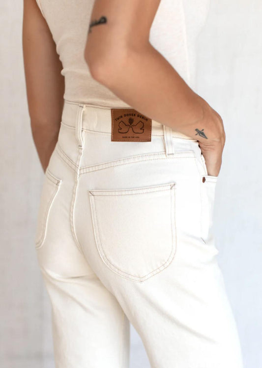 Twin Doves - Vintage Stovepipe Ankle Jeans