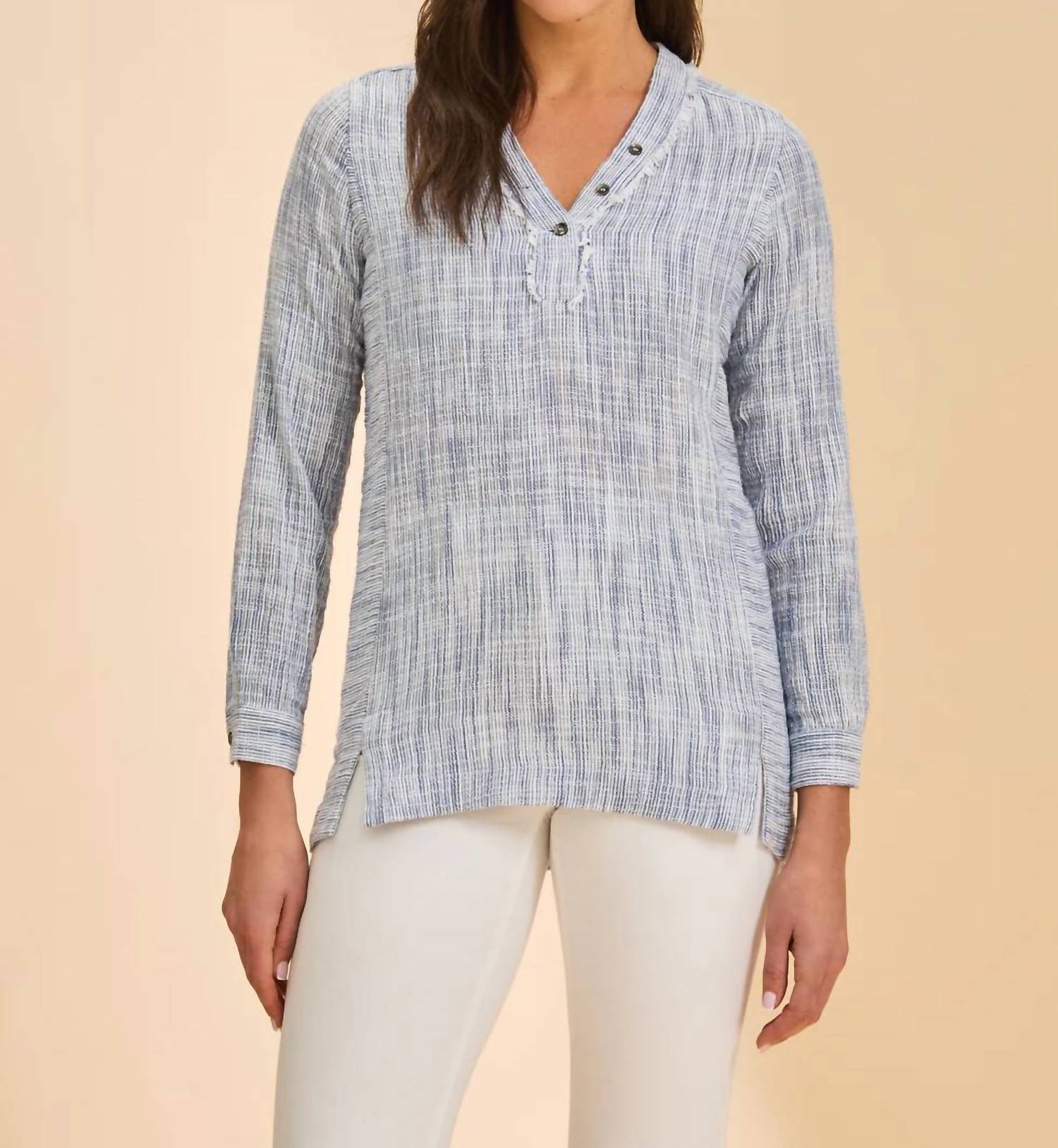 Fdj - fringed popover tunic