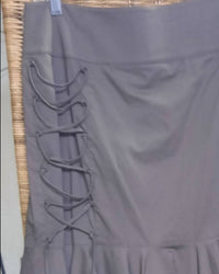 Insight - Women’s Lace-up Panel Flared Skirt