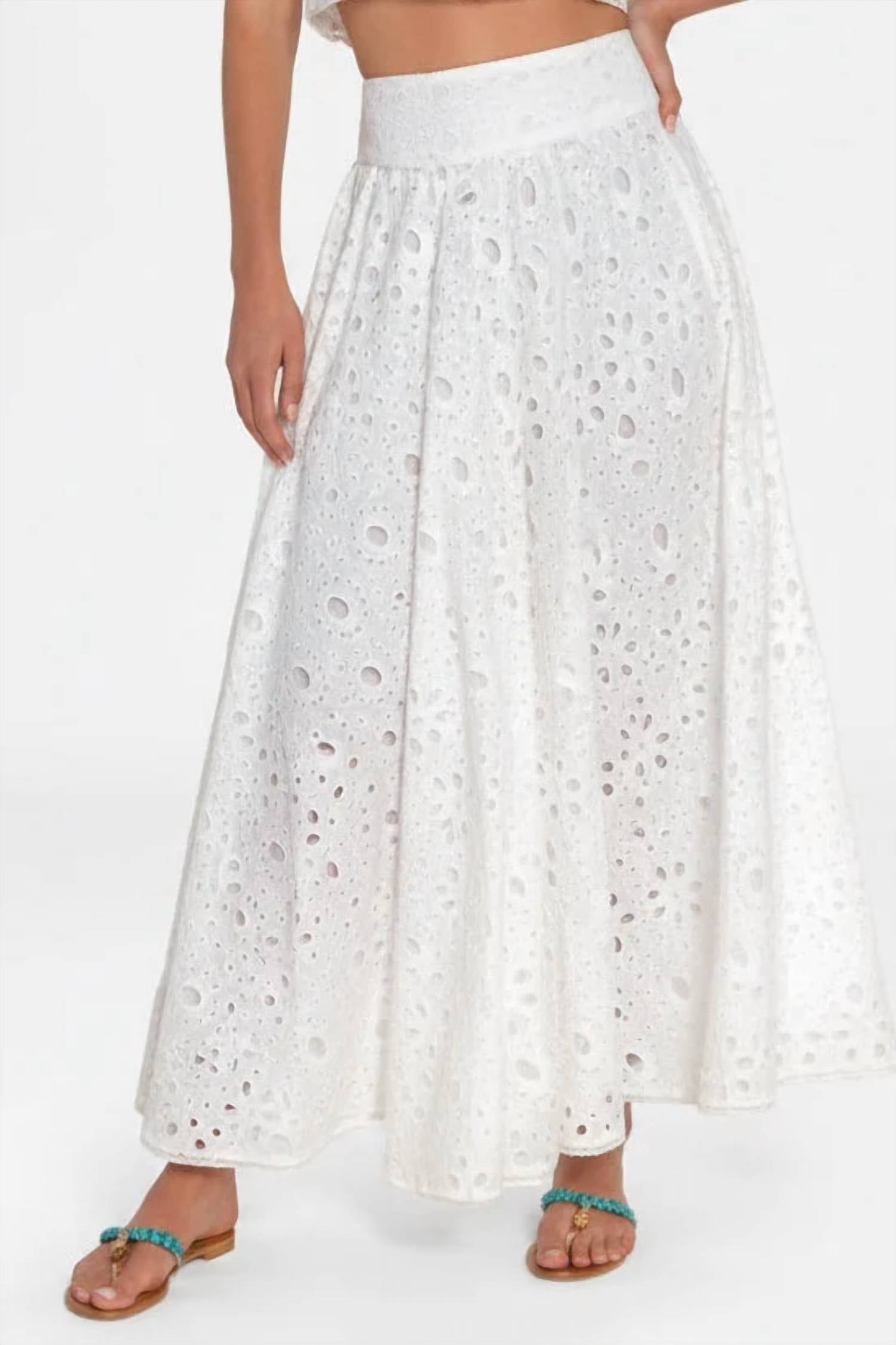Gretchen Scott - Eyelet Sizzle Skirt