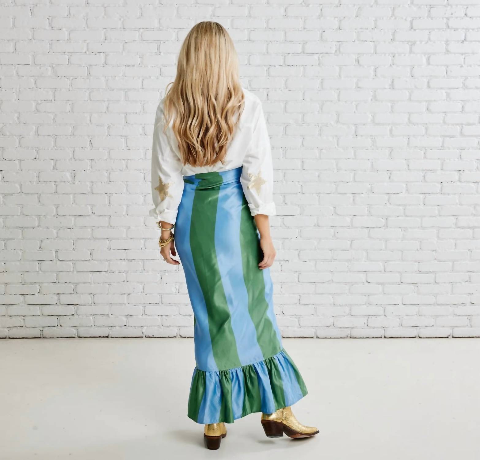 Caryn Lawn - Whitney Wrap Skirt