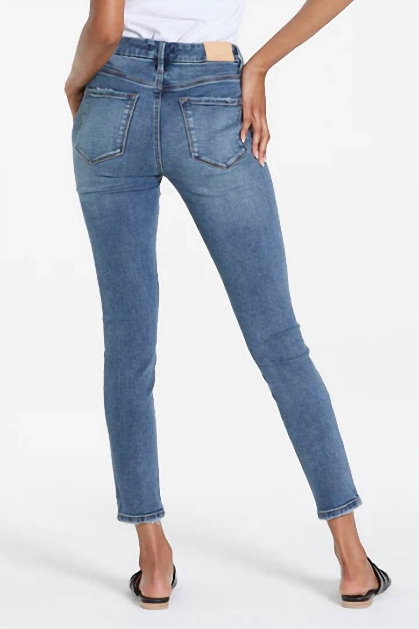 Gisele Mid Rise Skinny Jean