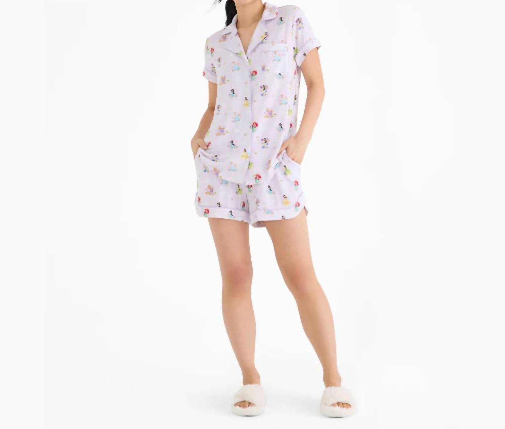 Magnetic Me - Princess Classic With A Twist Short Sleeve Pajama Set