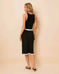Solid & Striped - Diana Wavy Rib Sleeveless Top