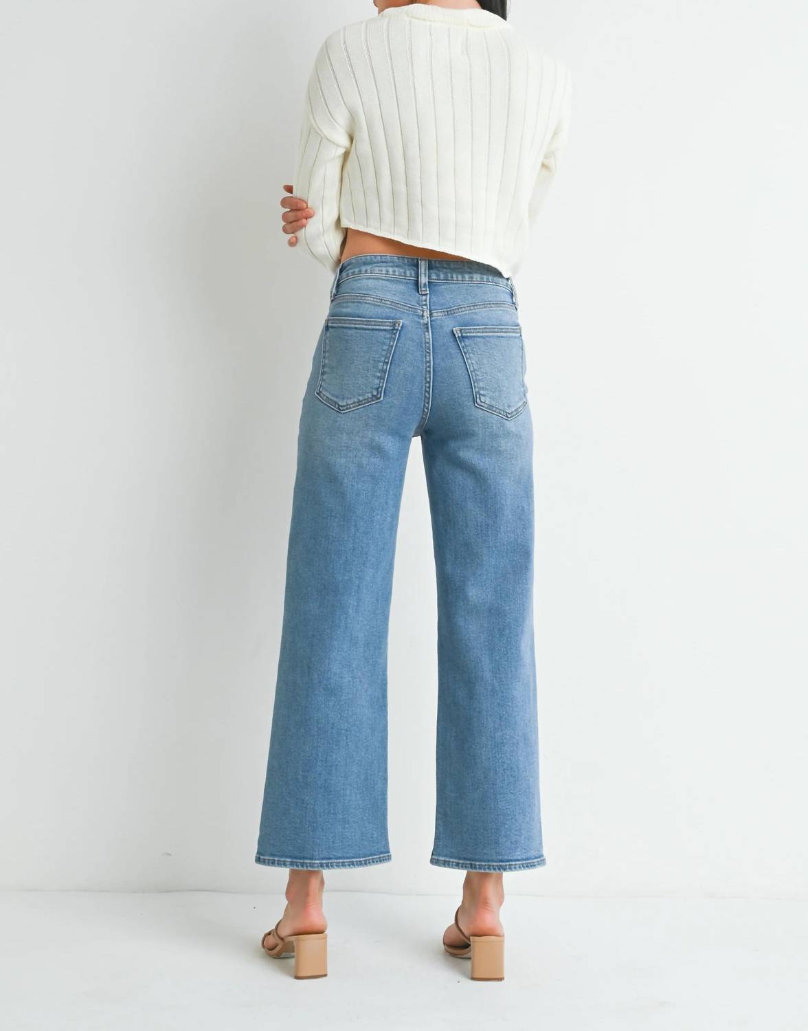 Just Usa - Slim Wide Leg Jean