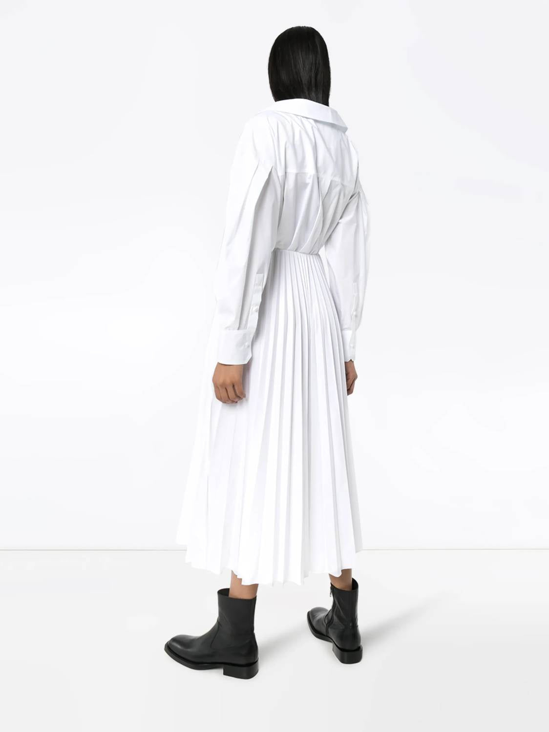 Valentino - Pleated Midi Wrap Dress