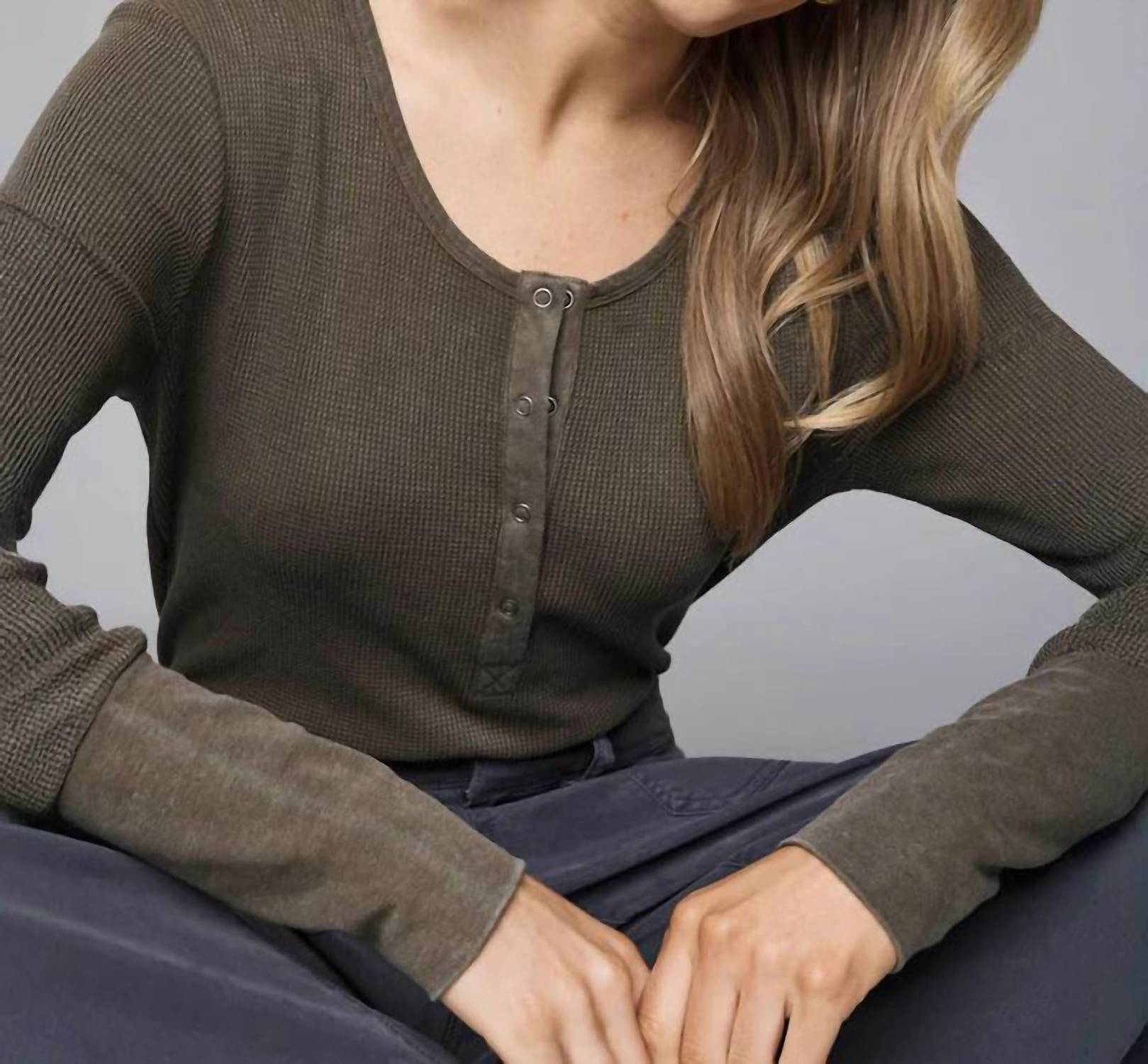Splendid - Thermal Forever Henley Top