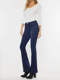 Kancan - Mid Rise Flare Jeans - Petite