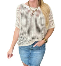 One Eleven North - Coastal Dreams Fishnet Top
