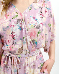 Grace And Lace - Sweetest Flowy Sleeves Romper