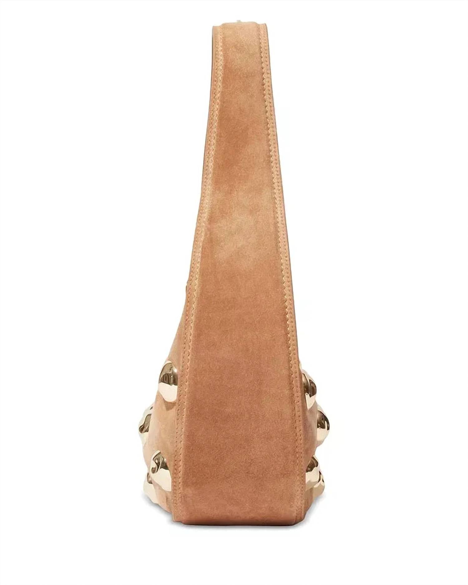 Simkhai - Women's Finn Studded Suede Shoulder Bag