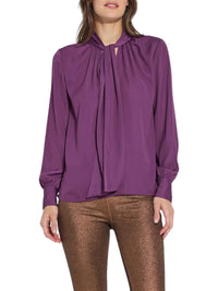 Lysse - Janis Scarf Neck Pull On Blouse