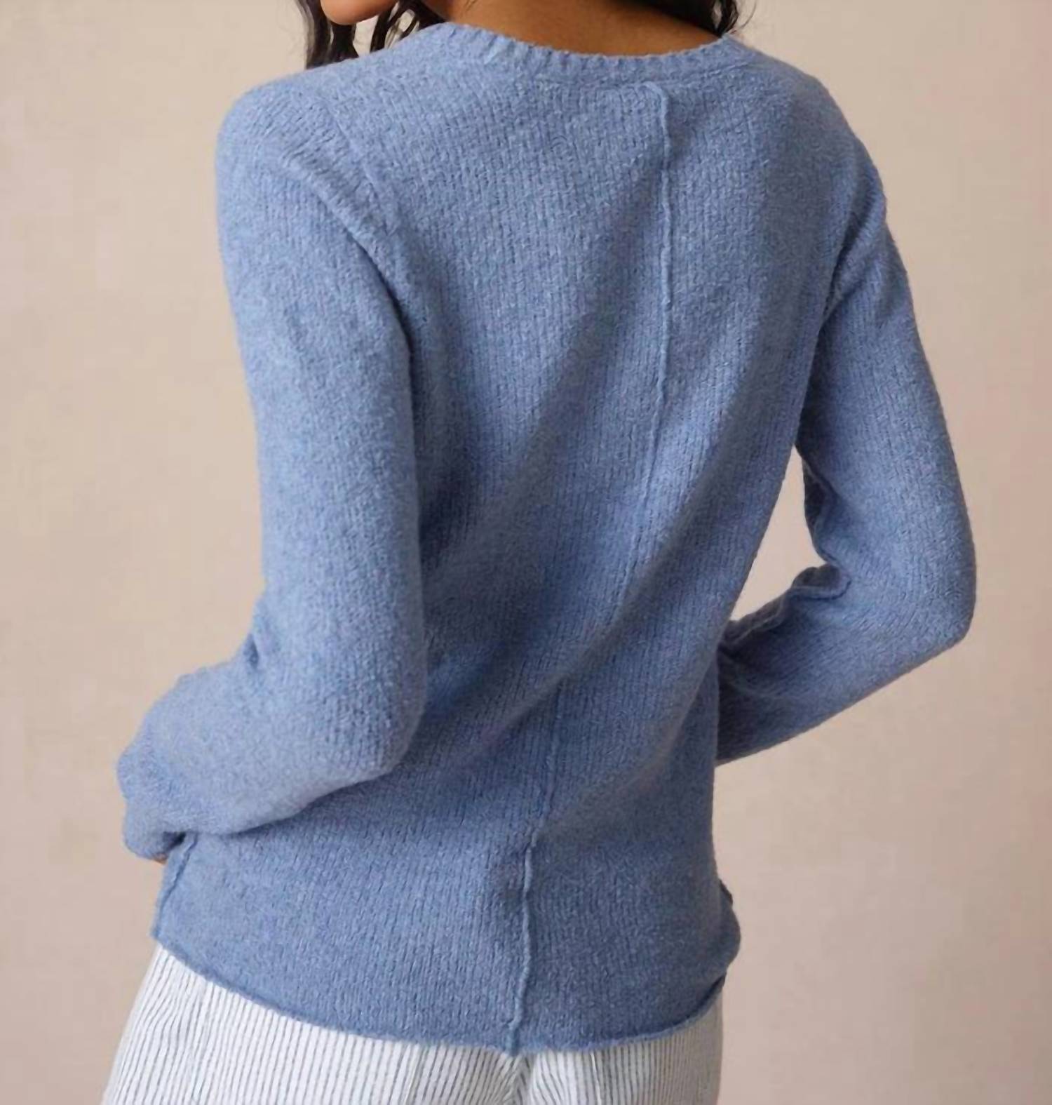 Goldie Lewinter - Boucle V-neck Sweater