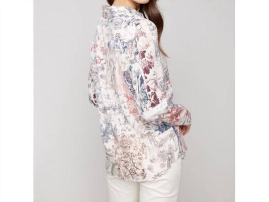 Charlie B - Printed Button Up Shirt