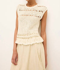 Marie Oliver - Mira Crochet Top