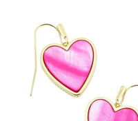 Kendra Scott - Heart Drop Earrings