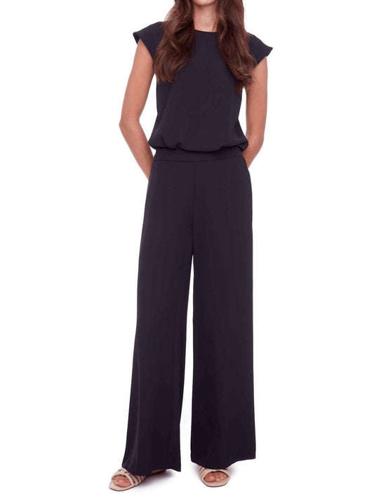 Wide Leg Vegan Silk Pant