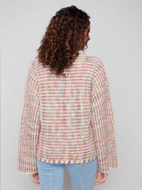 Charlie B - Novelty Yarn Crochet Sweater