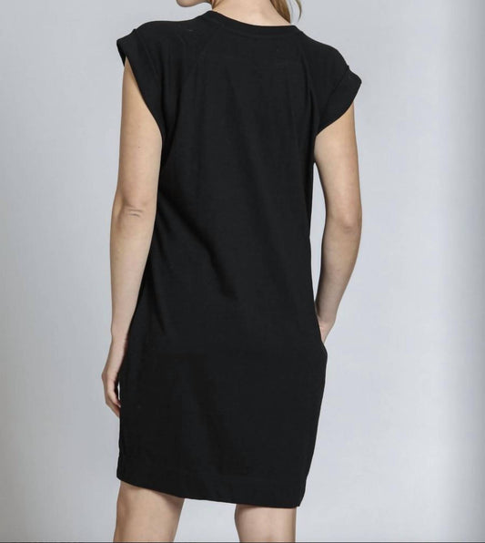 Apny - Cap Sleeve Raglan Dress