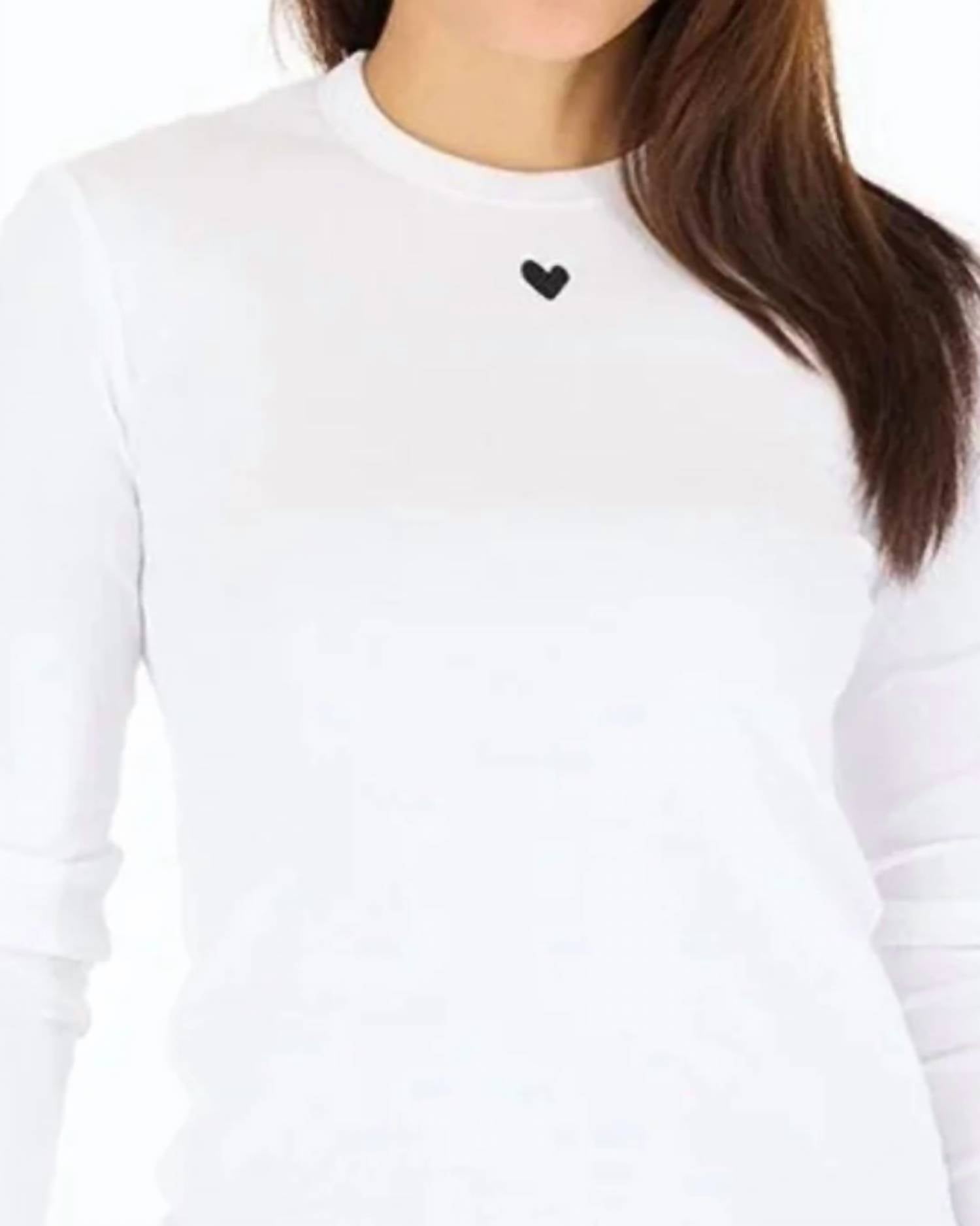 Kerri Rosenthal - Long Sleeve Rib Tee - Plus