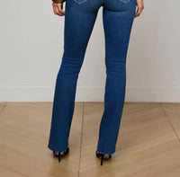 L'Agence - Sneeki Low-rise Straight-leg Jean