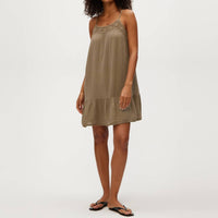 Michael Stars - Emree Crochet Trim Mini Dress