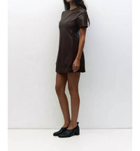 Mod Ref - Leather Mini Dress