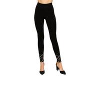 VOCAL APPAREL Women's Stone & Studs Leggings in black - women's pants - detail view