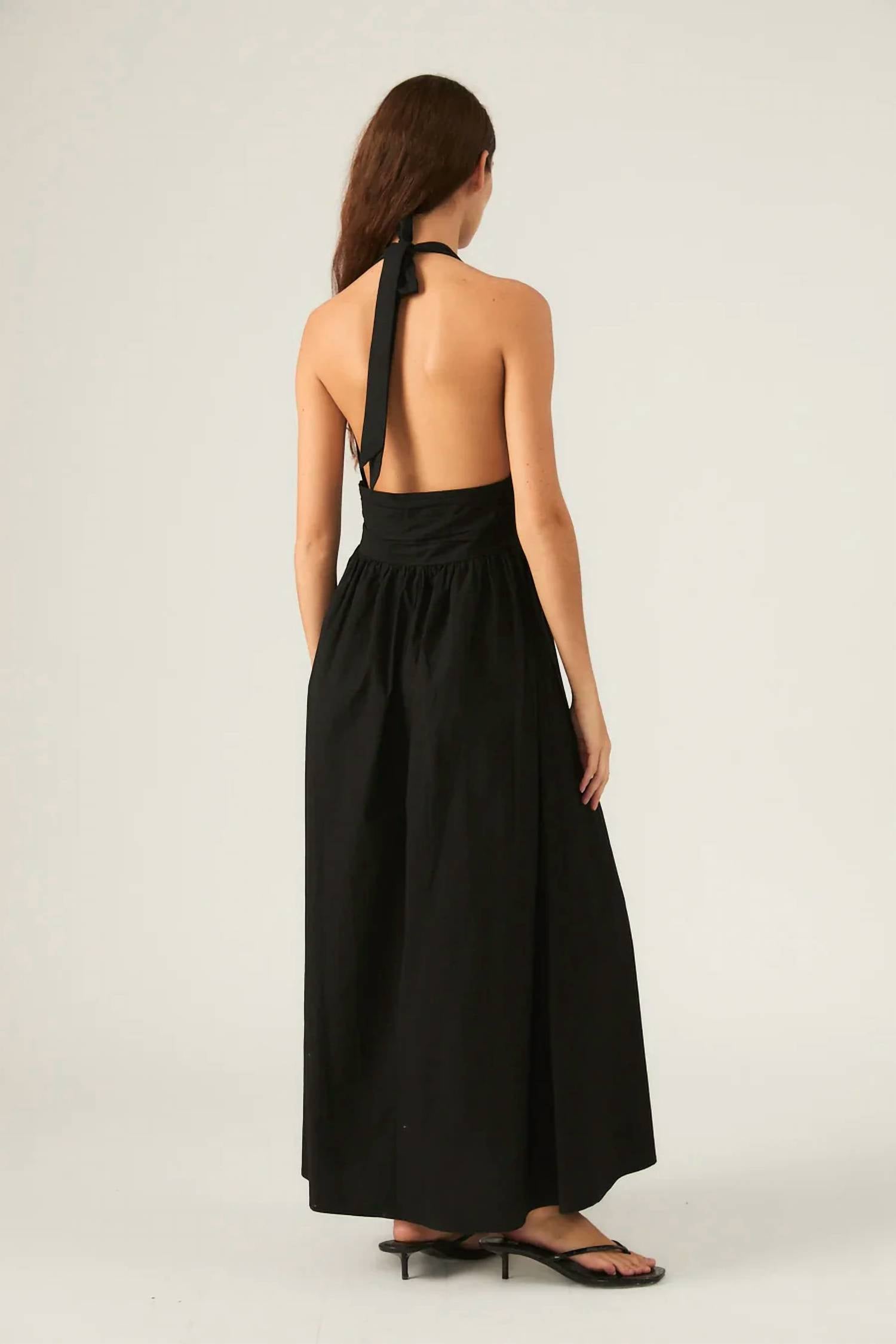 Deluc - Cassis Halter-neck Dress