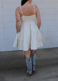 Wrangler - Strappy Tiered Mini Dress