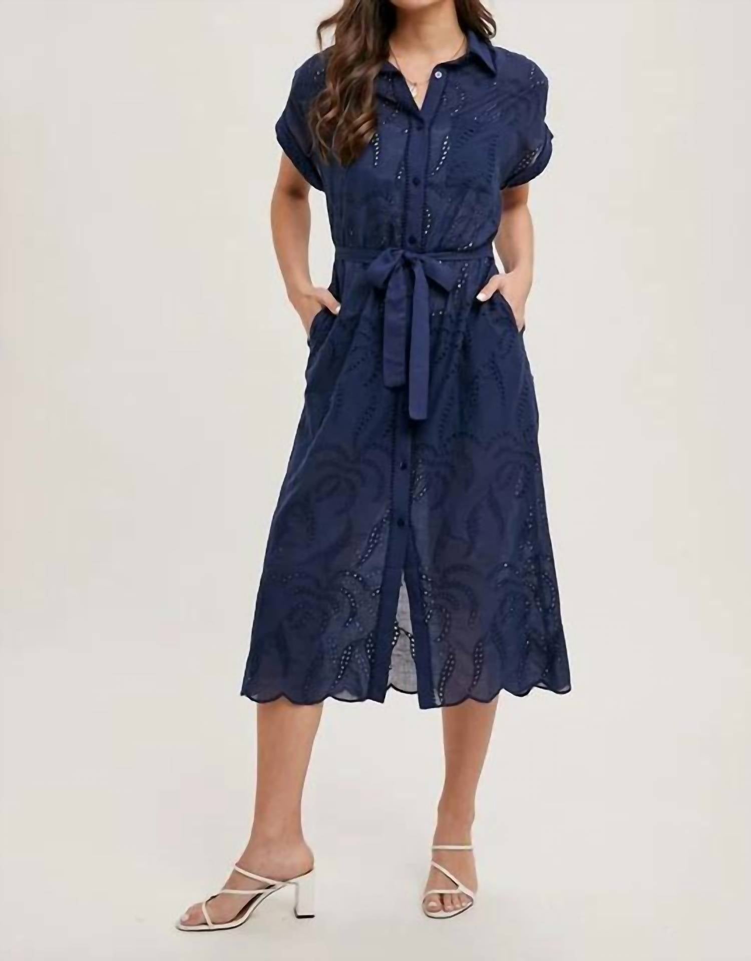 Bluivy - Brandi Boho Eyelet Dress