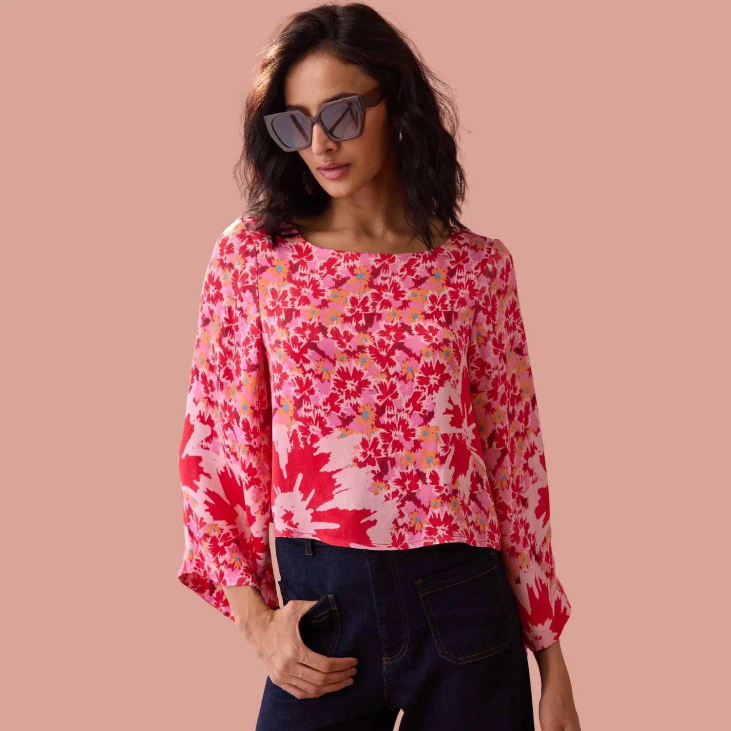 Omika - Peyton Boat Neck Blouse