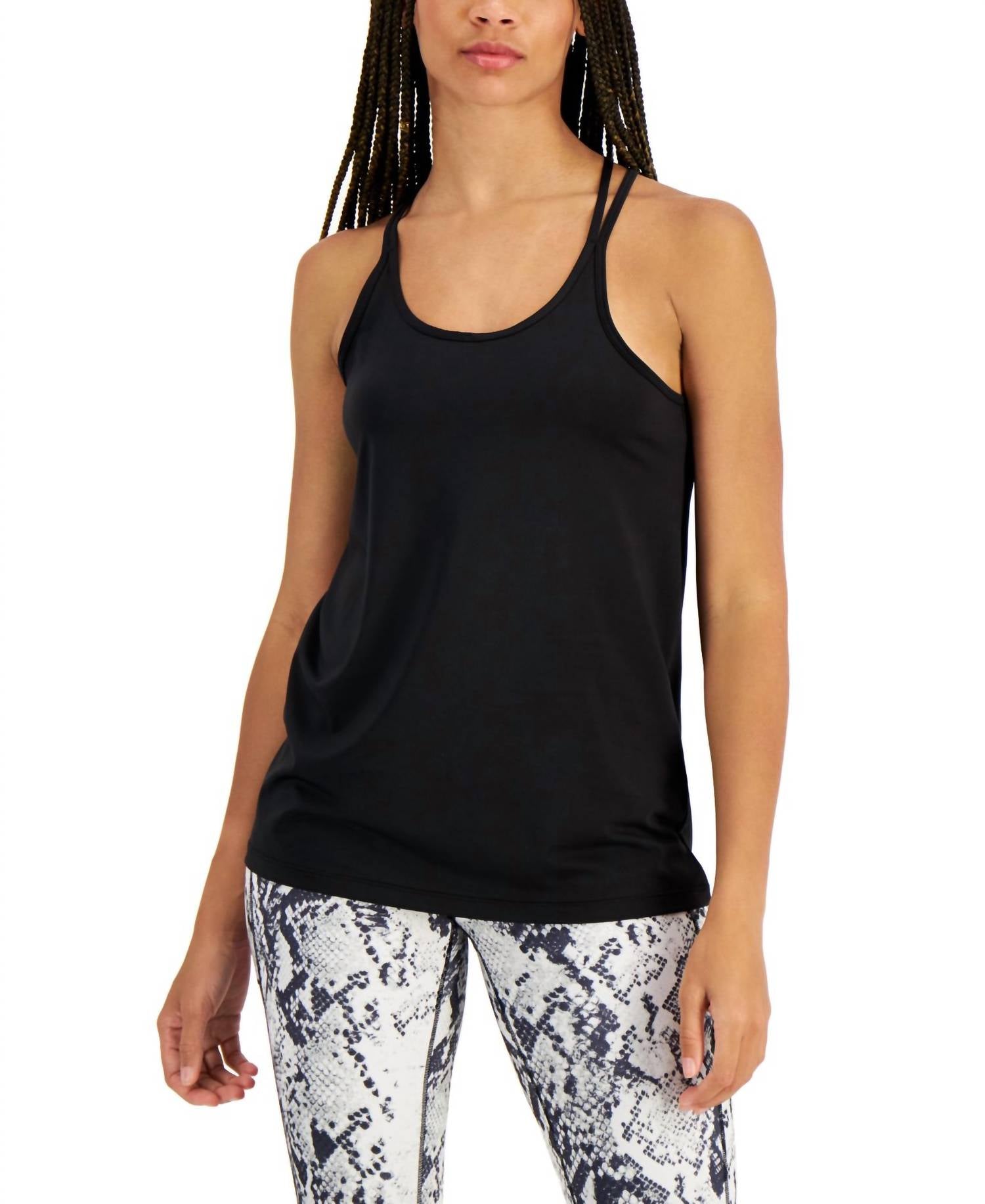 Ideology - Activewear Solid Strappy Tank Top